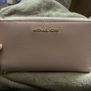 Michael Kors Blush Leather Wallet